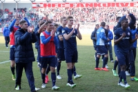 Hansa Rostock siegt beim Halleschen FC
