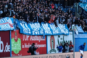 Rostock feiert 1:0-Sieg gegen Magdeburg