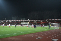 Spielszenen Hansa Rostock bei Fortuna Köln 2016