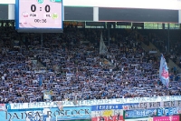 Südtribüne des FC Hansa Rostock beim DM Finale der A-Junioren