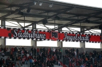 Fans des FC Ingolstadt 04 beim Spiel gegen Sandhausen