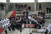 Fans des SV Sandhausen in Ingolstadt