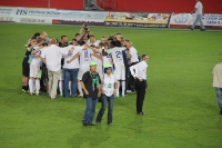 Jubel des FC Kray nach Sieg über RWE
