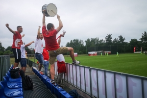 Support bei der Polonia Euro 2021 in Leszno