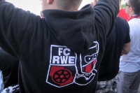 Fans und Ultras des FC Rot-Weiß Erfurt beim SV Babelsberg 03, 02.08.2011