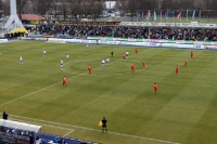 Der FC Rot-Weiß Erfurt zu Gast beim FC Carl Zeiss Jena im Ernst-Abbe-Sportfeld 