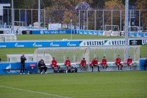 Spielszenen Schalke 04 U23 gegen Rot-Weiss Essen 31-10-2020