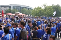 Fans des FC Schalke 04 in Berlin beim DFB-Pokalendspiel 2011 (gegen MSV Duisburg)