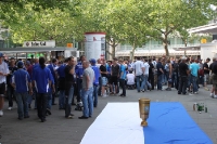 Fans des FC Schalke 04 in Berlin beim DFB-Pokalendspiel 2011 (gegen MSV Duisburg)