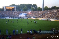 FC Schalke 04 - Borussia Dortmund im Parkstadion Gelsenkirchen, Anfang 90er Jahre