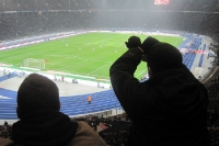 Fans des FC St. Pauli im Berliner Olympiastadion