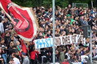 Friedliche Stimmung beim Freundschaftsspiel Babelsberg 03 - FC St. Pauli