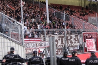 Fans / Ultras des FC St. Pauli zu Gast im Stadion der Freundschaft des FC Energie Cottbus
