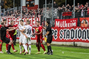 Fortuna Düsseldorf U23 vs. Rot-Weiss Essen Spielfotos 28-10-2021