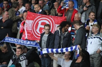 Fortuna Fan zwischen Bochum Fans