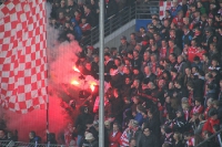 Fortuna Fans zünden Pyrotechnik in Bochum