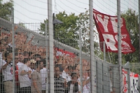 Pyro und Support Düsseldorf Fans in Essen