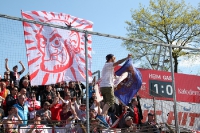 Fortuna Köln feiert Sieg gegen Dynamo Dresden