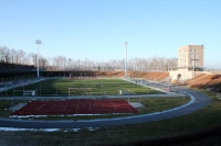 umgebautes Westsachsenstadion in Zwickau