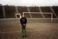 Stadion Dziesieciolecia in Warschau (Polen) im Winter 1993