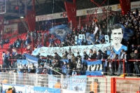 Anhänger / Ultras des TSV 1860 München beim 1. FC Union Berlin