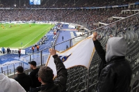 Fans der TSG Hoffenheim bei Hertha BSC