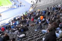 Fans der TSG Hoffenheim bei Hertha BSC