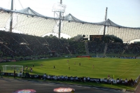 Münchner Olympiastadion, einstige Heimstätte des FC Bayern München
