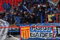 Fans des SC Paderborn 07 in Berlin beim 1. FC Union