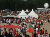 WM 2006: Engländer in Gelsenkirchen