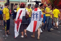 englische Fußballfans bei der WM 2006