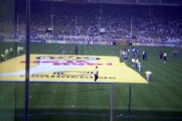 Heja BVB Blockfahne im Westfalenstadion, Anfang 90er