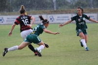 Regenschlacht bei Canberra United vs. Western Sydney Wanderers