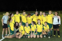 Teamfoto des Frauenteams von Tuggeranong United Football Club