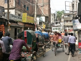 Rikscha in Bangladesch