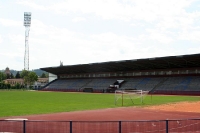 Haupttribüne des Gradski Stadion des FK Borac Banja Luka