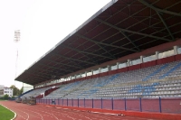 Haupttribüne des Gradski Stadion des FK Borac Banja Luka