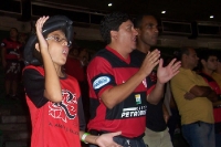 Fans von Flamengo Rio de Janeiro im Maracanã