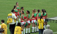 Cheerleader des Portuguesa FC im Mirandão, (Foto: T. Hänsch www.unveu.de)
