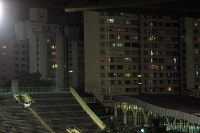 Hochhäuser als Nachbarn - das Estádio Palestra Itália in São Paulo (Foto: T. Hänsch www.unveu.de)