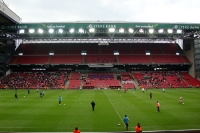 Länderspiel Dänemark - Australien im Stadion Parken in Kopenhagen