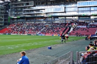 Fans des FC Midtjylland zu Gast im Parken