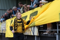 Spruchband bei der Venlose Voetbal Vereniging Venlo