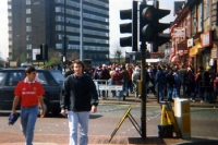 Fans von Manchester United, April 1993