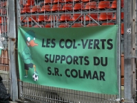 Fans von SR Colmar bei US Creteil