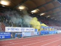 Pyroshow der Ultras von US Creteil gegen SR Colmar 30-11-2012