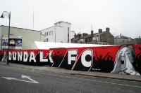 Dundalk Football Club - Schriftzug in Irland