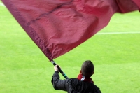 Fans des Drogheda United FC zu Gast in Dublin