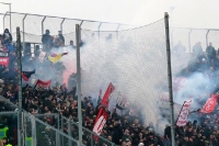 AC Milan Tifosi bei Atalanta Bergamo
