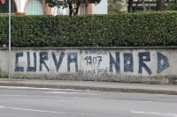 Curva Nord Graffiti in Bergamo